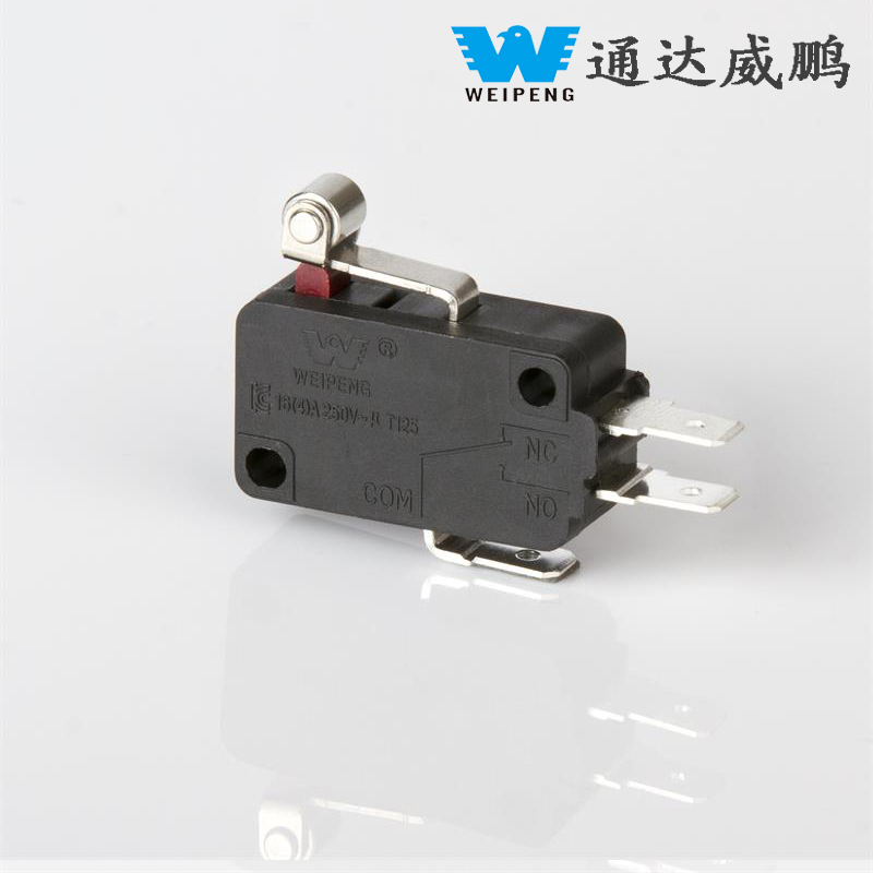 16A 3 ピン セルフリセット銀接点 V7-7B17D8-201 ハネウェル交換用マイクロ スイッチ