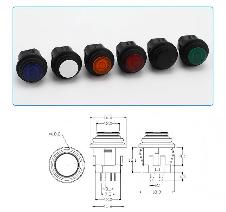 マイクロプッシュボタンが大幅にアップグレードされ、スイッチテクノロジーの新たなベンチマークを設定