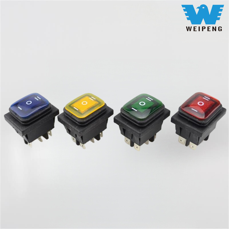 クラシックなランプロッカースイッチ: 照明に特化した、30 年間の暮らしを照らす