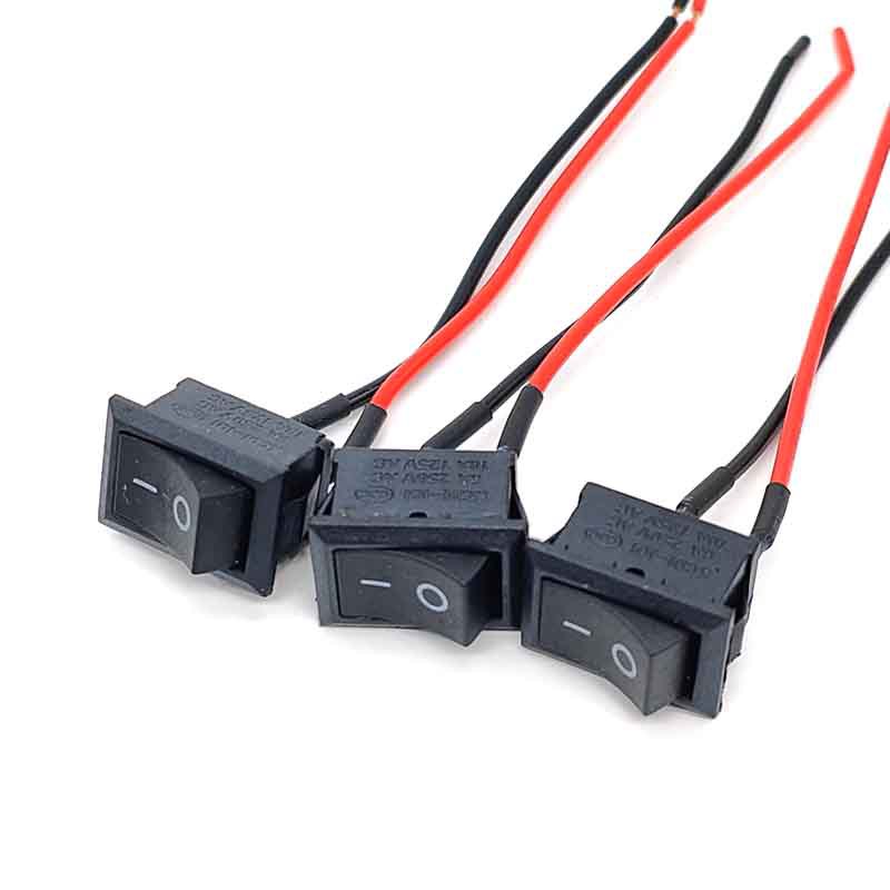 21*15mm 2ピンPCBはんだレバースイッチ