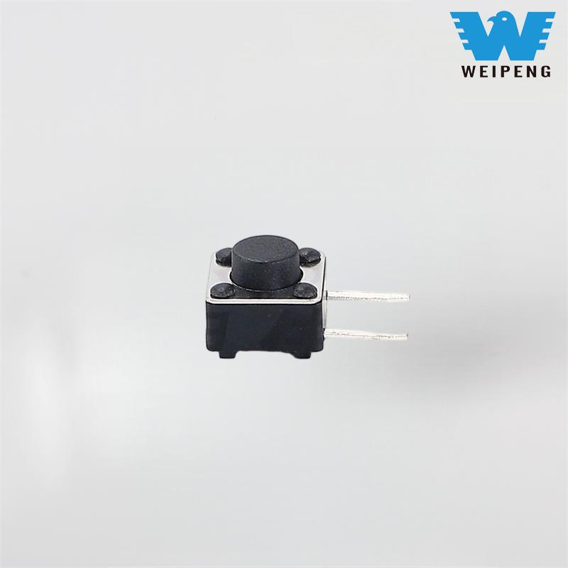 6X6mm 表面実装タクタイル スイッチ (2 本の脚付き)