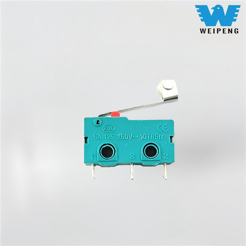 接触ボタン 5A/125V 250V ストレートハンドル 3 ピントラベルリミットマイクロスイッチ