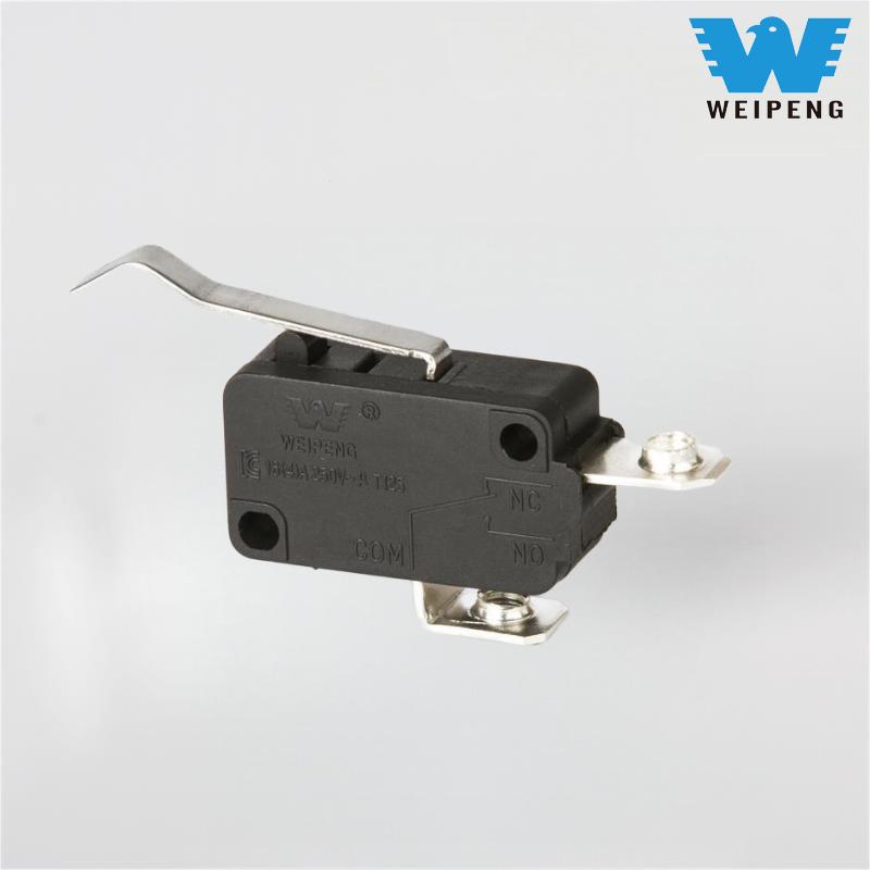 家電用大電流2端子マイクロスイッチ