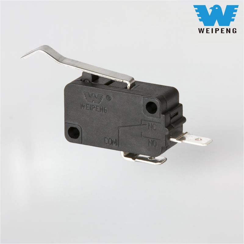 二端子ハンドル銀接点常開給湯器マイクロスイッチ