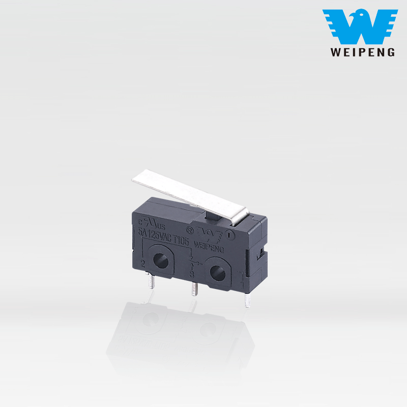 Weipeng エスプレッソマシン用 3 ピン 5A 25t125 ストレートシャンクマイクロスイッチ