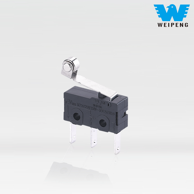 Weipeng 5A 125V 250V 高温耐性 3 ピン産業機器マイクロスイッチ
